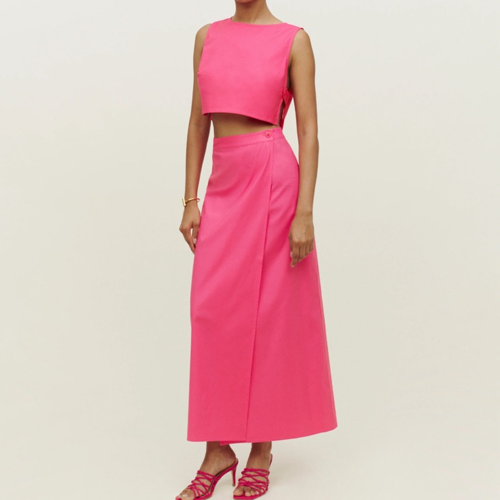 REFORMATION Mylie Two Piece - Flambe